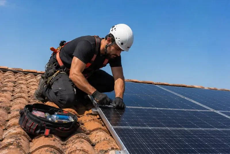 Maintenance et monitoring de panneaux solaires à Fontiers-Cabardès